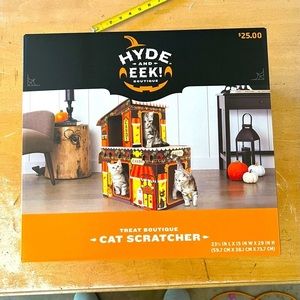 Hyde and Eek!  Treat Boutique Cat Scratcher